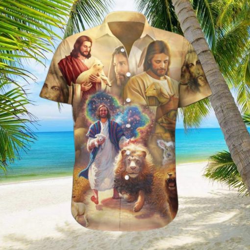 Jesus Hawaiian Shirts Unisex