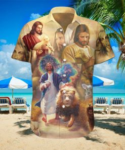 Jesus Hawaiian Shirts Unisex