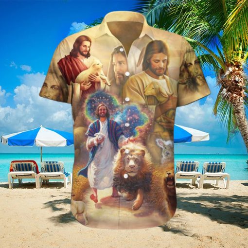 Jesus Hawaiian Shirts Unisex