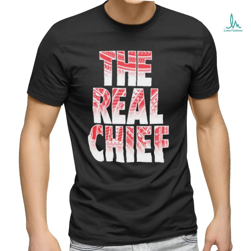 Men's Jey Uso Black The Real Chief T-Shirt