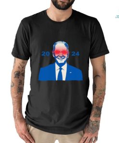 Joe Biden Harris 2024 Dark Black T Shirt