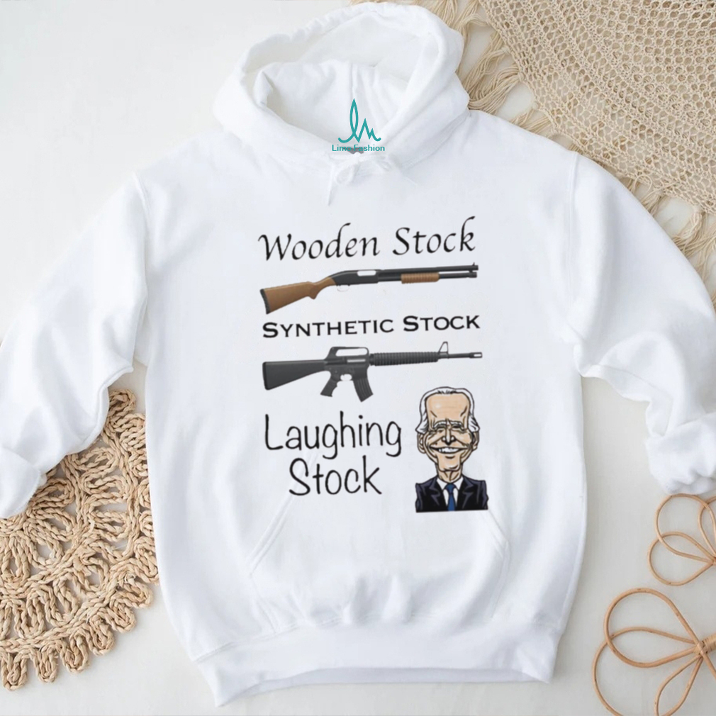 Joe Biden Wooden Synthetic Laughing Stock shirt