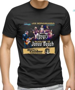 Joe Bonamassa tour 2023 poster shirt