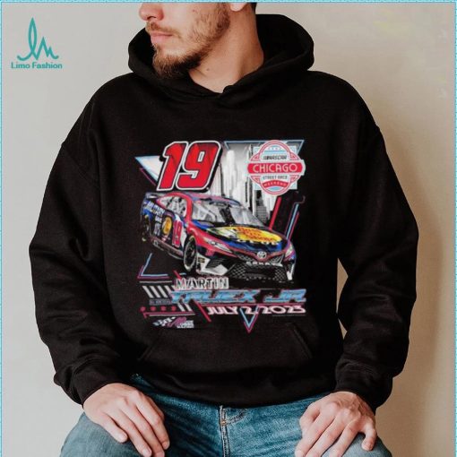 Joe Gibbs Racing Team Collection Royal Martin Truex Jr 2023 Grant Park 200 Nascar Shirt