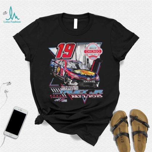 Joe Gibbs Racing Team Collection Royal Martin Truex Jr 2023 Grant Park 200 Nascar Shirt