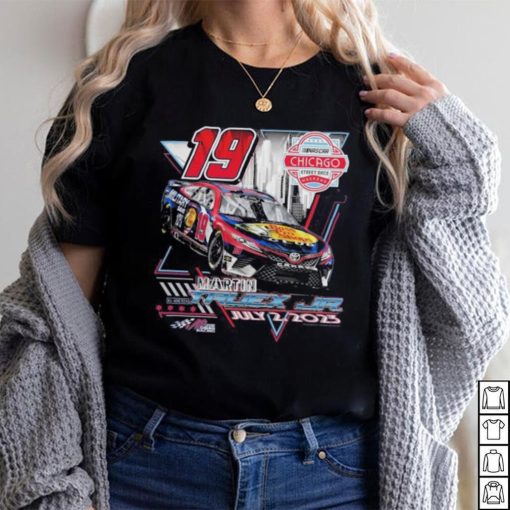 Joe Gibbs Racing Team Collection Royal Martin Truex Jr 2023 Grant Park 200 Nascar Shirt