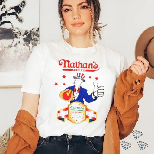 Joey Chestnut Nathan’s Famous Hot Dog Eating Contest Shirt