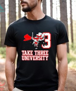 Joey mcguire take three university shirt