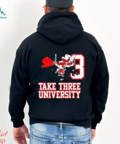 Joey mcguire take three university shirt