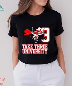 Joey mcguire take three university shirt