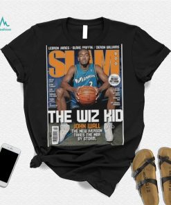 John Wall NBA Washington Wizards The Wiz Kid Slam Cover Tee Shirt