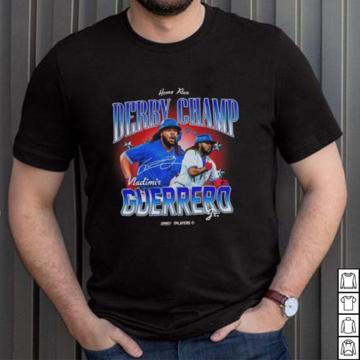 Jomboy Media Shop Vladdy Jr’s The Derby Champ Print Shirt
