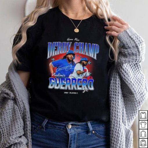 Jomboy Media Shop Vladdy Jr’s The Derby Champ Print Shirt