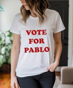 Juan Pablo Segura Taking Vote For Pablo Shirt
