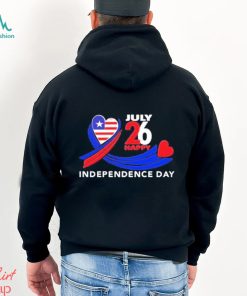 July 26 happy independence day shirt