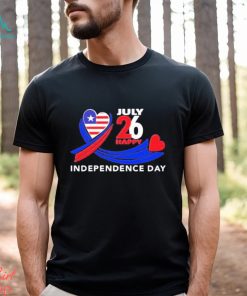 July 26 happy independence day shirt