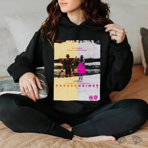 July movie barbie and oppenheimer 2023 barbenheimer poster shirt