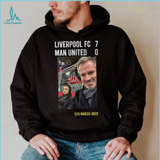 Jurgen Klopp Liverpool Pc vs Man United 7 0 shirt