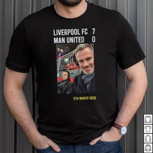 Jurgen Klopp Liverpool Pc vs Man United 7 0 shirt