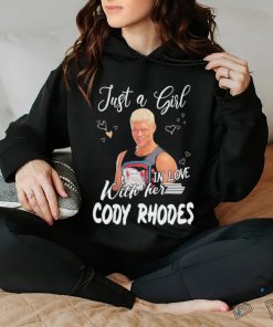 Just a girl in love with her Cody Rhodes shirt