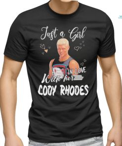 Just a girl in love with her Cody Rhodes shirt