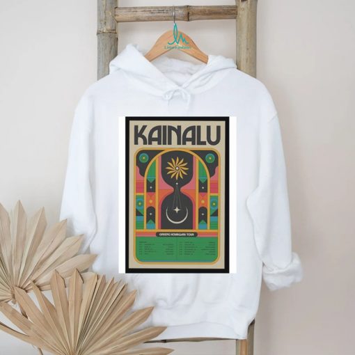 Kainalu 2023 ginseng hourglass tour art poster design t shirt