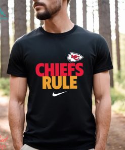 Kansas City chiefs rule American foolball logo shirt