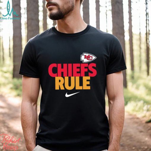 Kansas City chiefs rule American foolball logo shirt