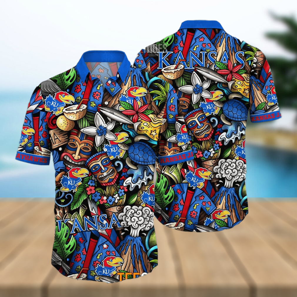Available] Kansas Jayhawks Hawaiian Shirt