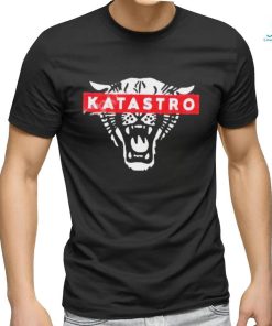 Katastro Merch Katastro Acid Washed Panther shirt