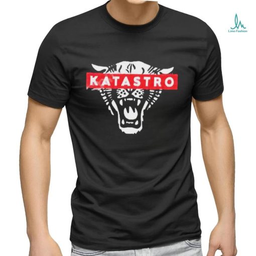 Katastro Merch Katastro Acid Washed Panther shirt