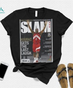 Kawhi Leonard Toronto Raptors NBA Slam Cover Tee Shirt