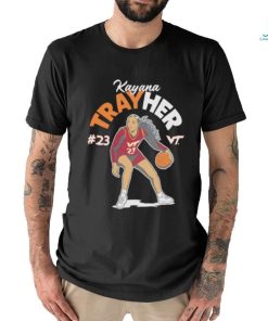 Kayana Traylor Virginia Tech Hokies 2023 NCAA women’s basketball shirt