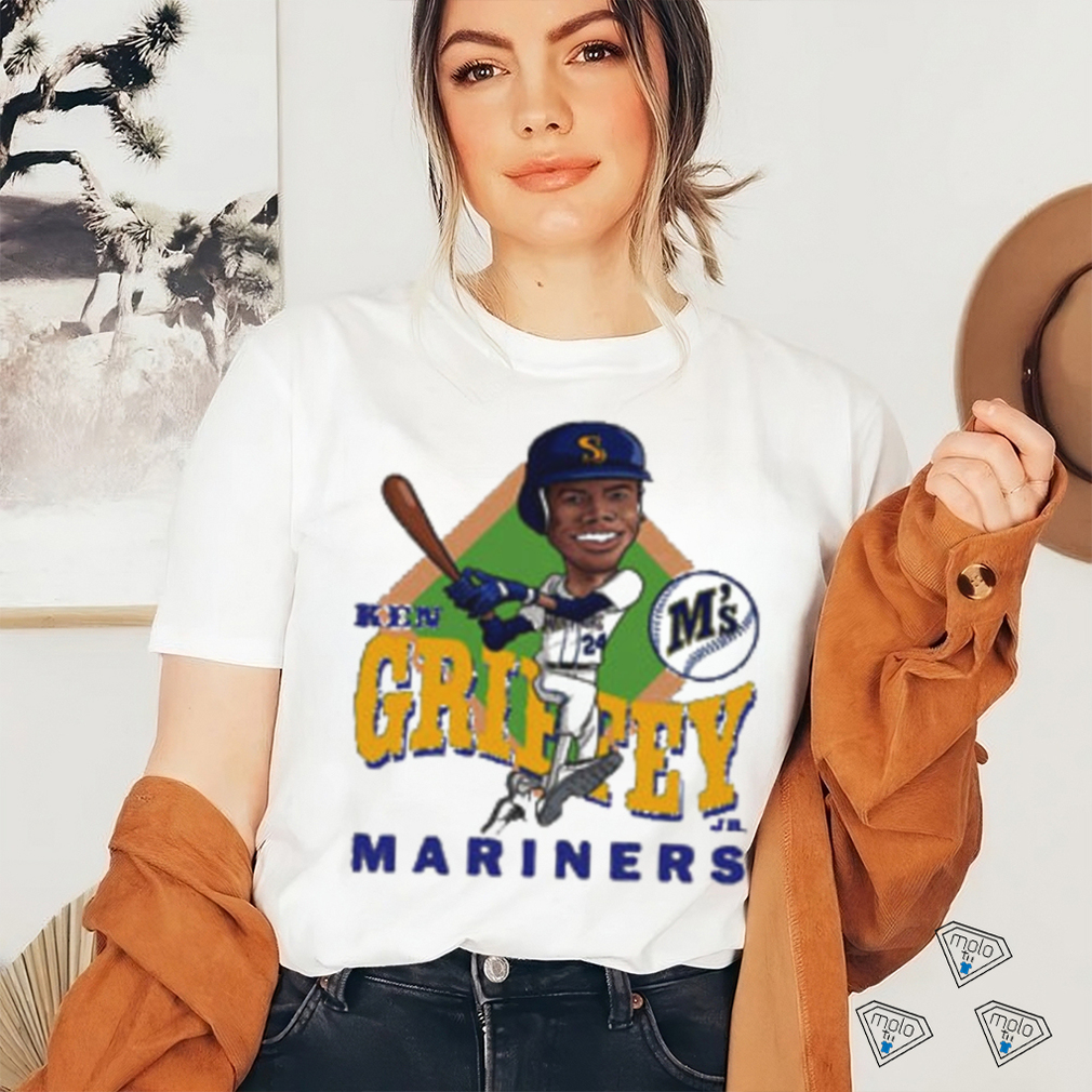 ken Griffey Jr Seattle Mariners Baseball T Shirt - Limotees