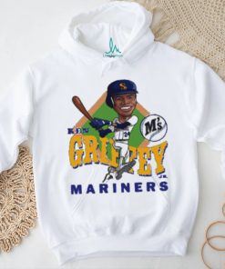 Ken Griffey Jr. Seattle Mariners Baseball Cartoon Shirt - Ink In Action