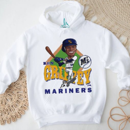 Ken Griffey Jr. Seattle Mariners Baseball Cartoon Shirt