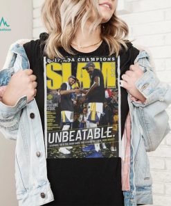 Kevin Durant Stephen Curry Golden State Warriors 2017 Championship NBA Slam Cover Tee Shirt