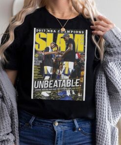 Kevin Durant Stephen Curry Golden State Warriors 2017 Championship NBA Slam Cover Tee Shirt