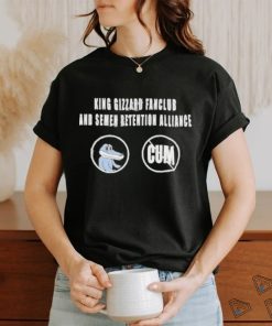 Kgatlw King Gizzard Club And Semen Retention Alliance Shirt