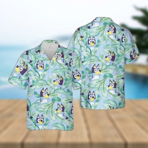 Kid Bluey Dog Lovers Hawaiian Shirt