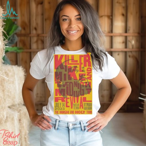 Killer Mike July 14 The High And Holy Tour 2023 Nashville, TN Poster shirt