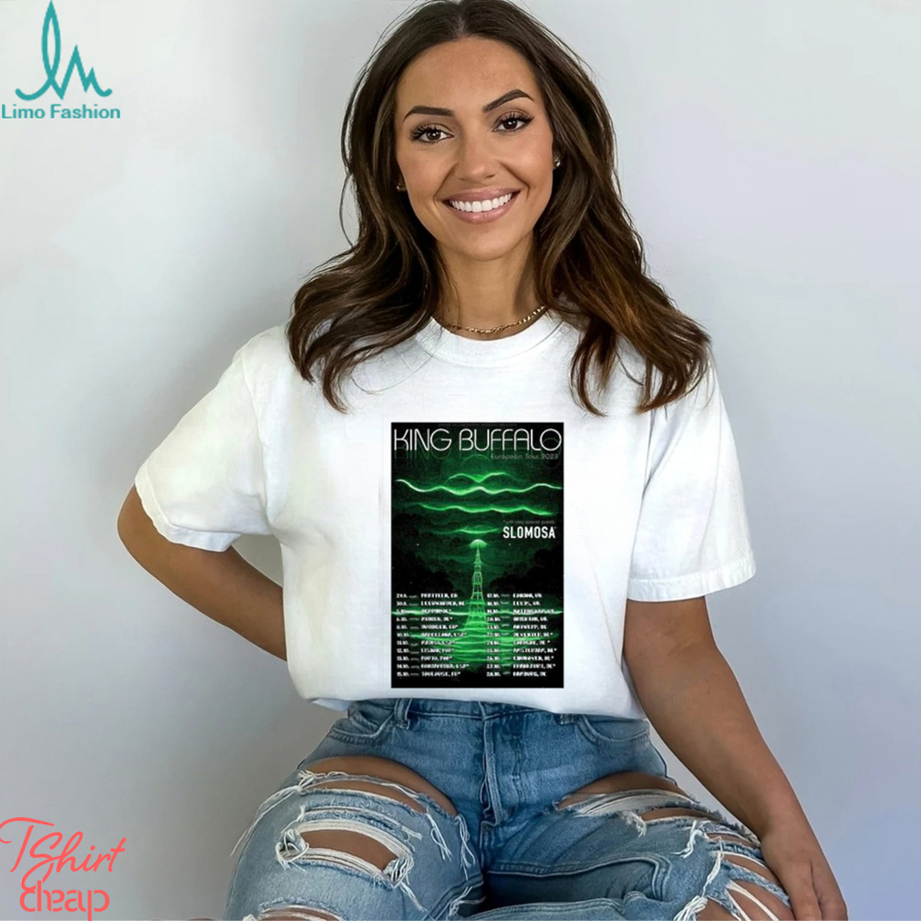 King Buffalo Concert 2023 Live Tour Dates Poster shirt King Buffalo Concert 2023 Live Tour Dates Poster shirt
