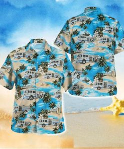 Kingwood Volunteer Fire Department Hawaiian Shirt