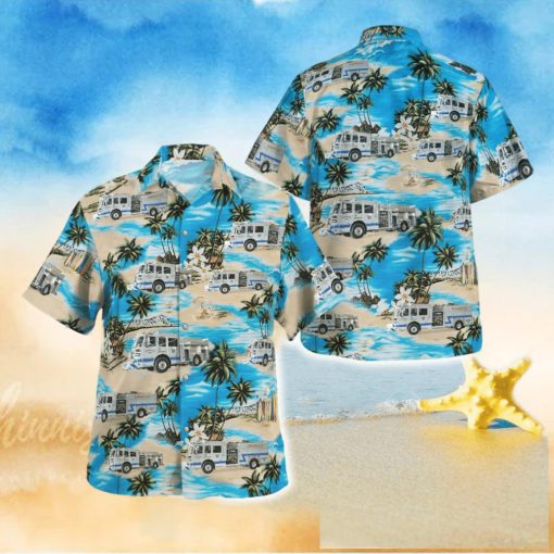 Kingwood Volunteer Fire Department Hawaiian Shirt