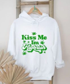 Kiss Me I’m Highrish Funny St. Patrick’s Day T Shirt