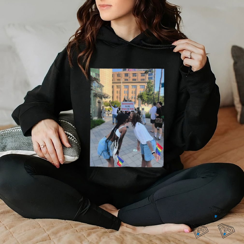 Korean pride 2023 homosexuality is sin return to Jesus T shirt Korean pride 2023 homosexuality is sin return to Jesus T shirt