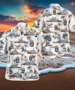 Koster class Sweden Navy Hawaiian Shirt Best Style For Men Women