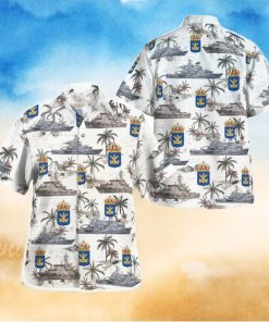 Koster class Sweden Navy Hawaiian Shirt Best Style For Men Women