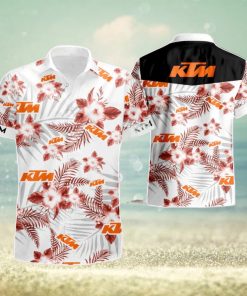 Ktm Logo Summer Beach Hawaiian Shirt