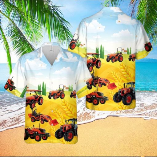 Kubota Tractor Trending Hawaiian Shirt